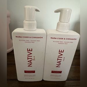 Native shampoo warm cider